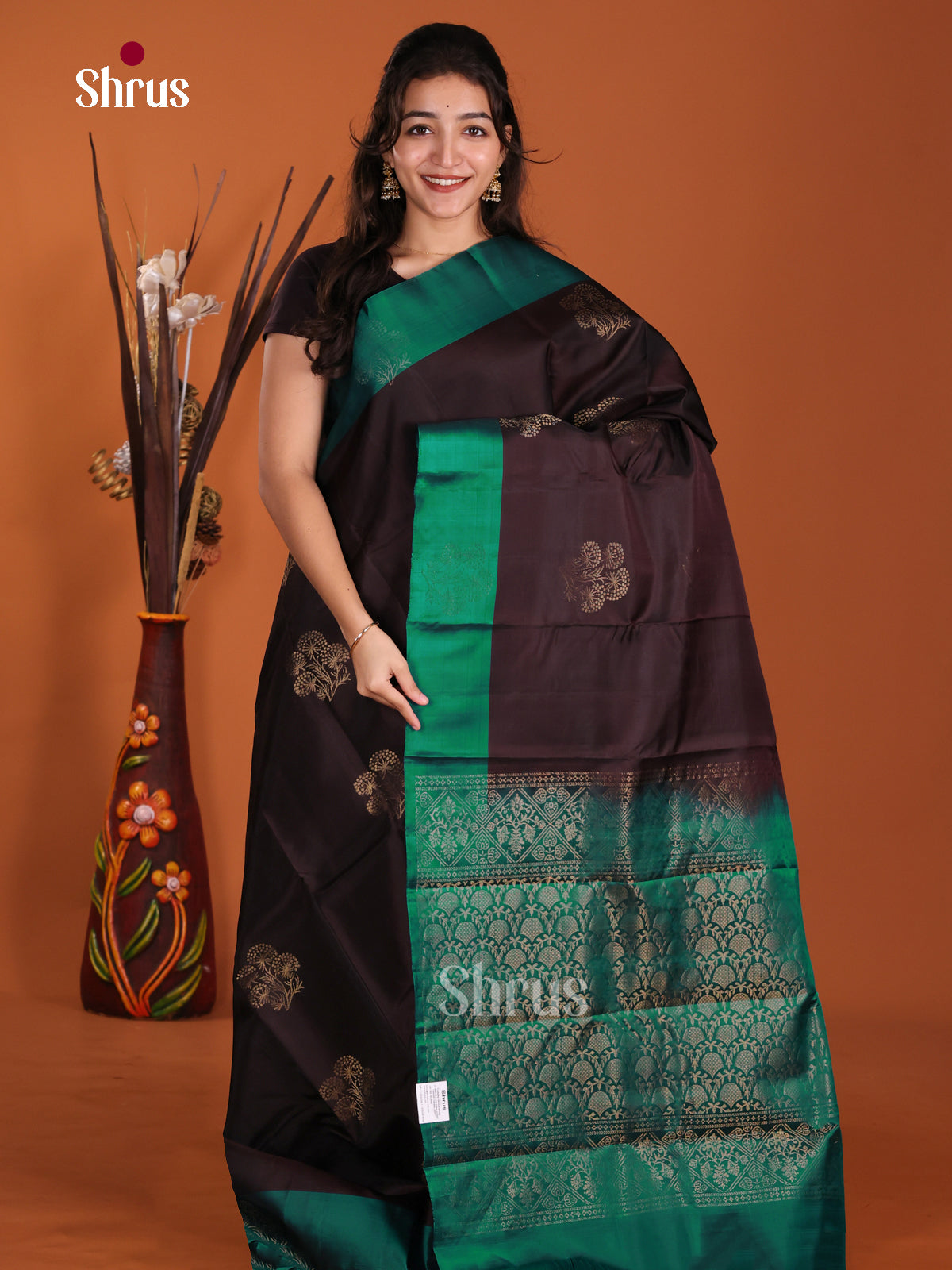 DKS26265 - Softsilk-halfpure Saree - Shop on Shrus.com