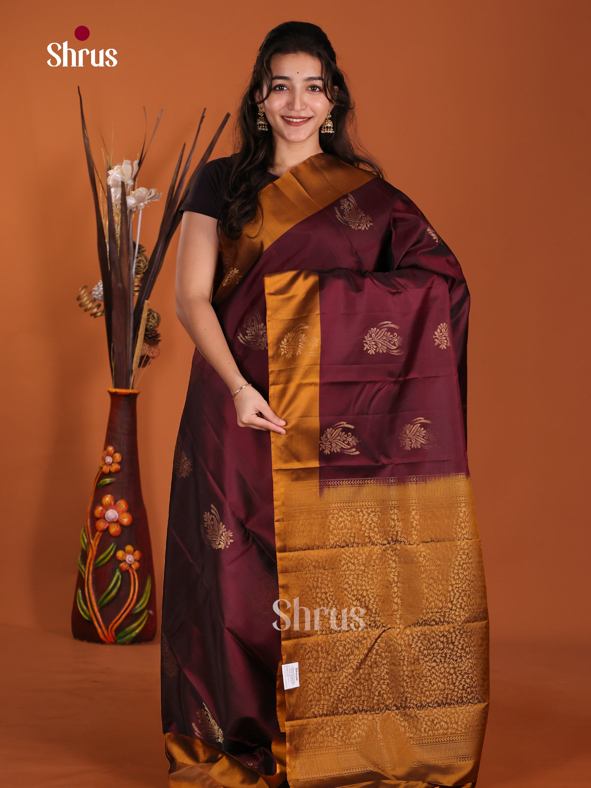 DKS26269 - Softsilk-halfpure Saree - Shop on Shrus.com