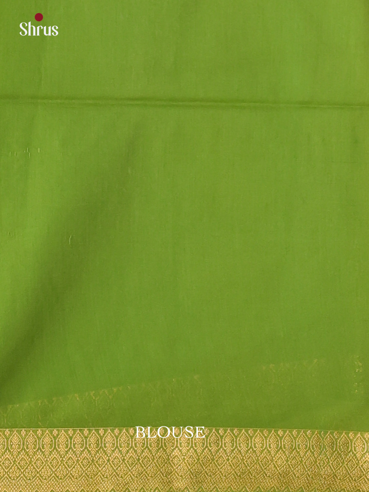 Red & Light Green  - Semi Silkcotton Saree-DKS26274