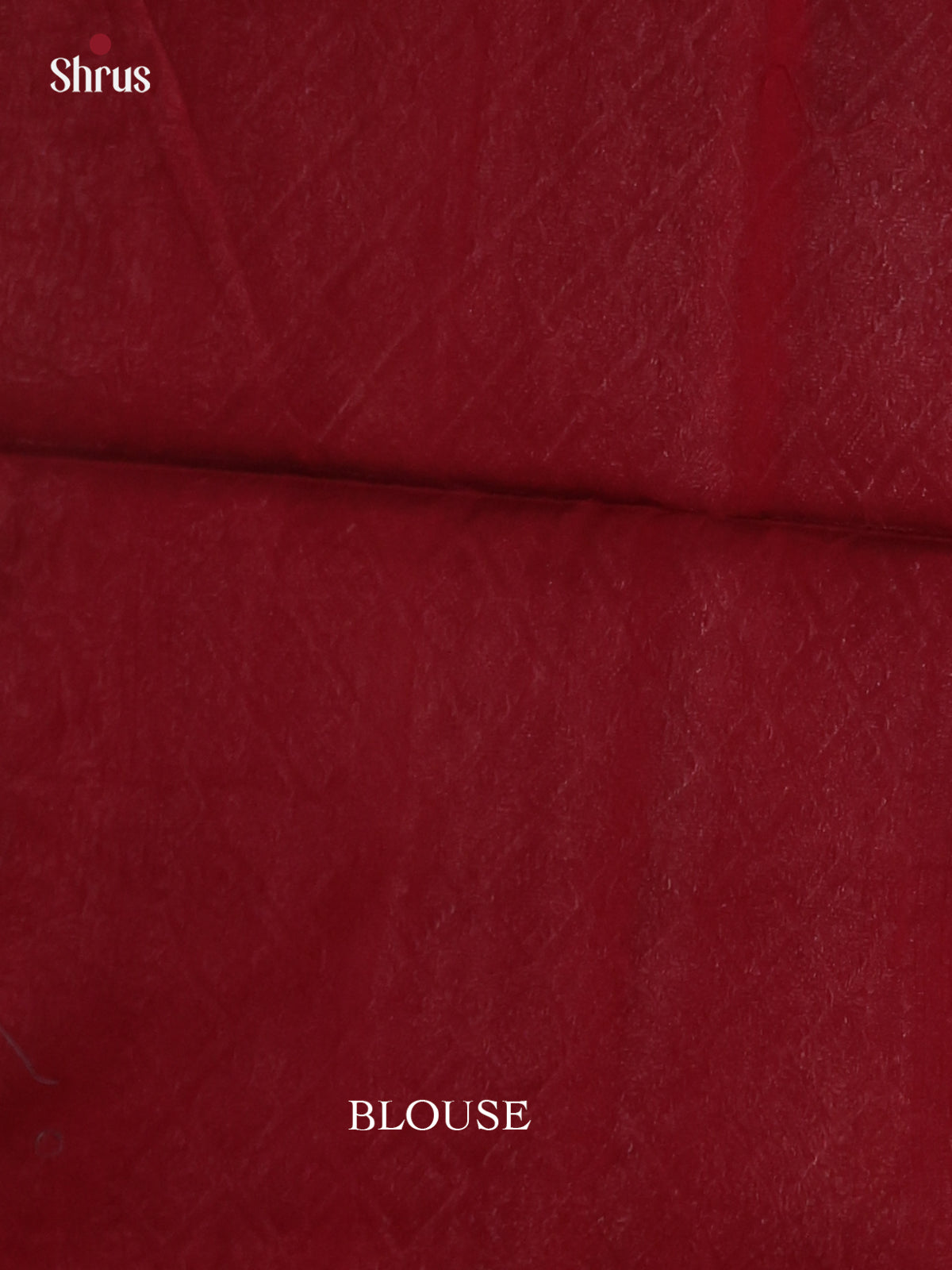 Blue & Maroon  - Semi Silkcotton Saree-DKS26474