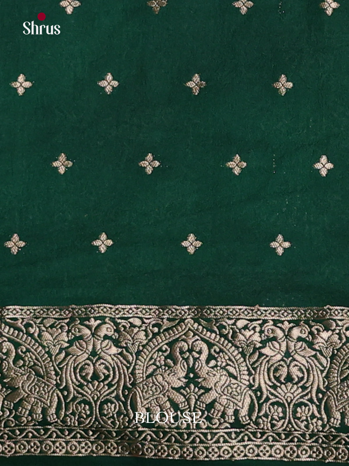 Green - Semi Georgette Saree