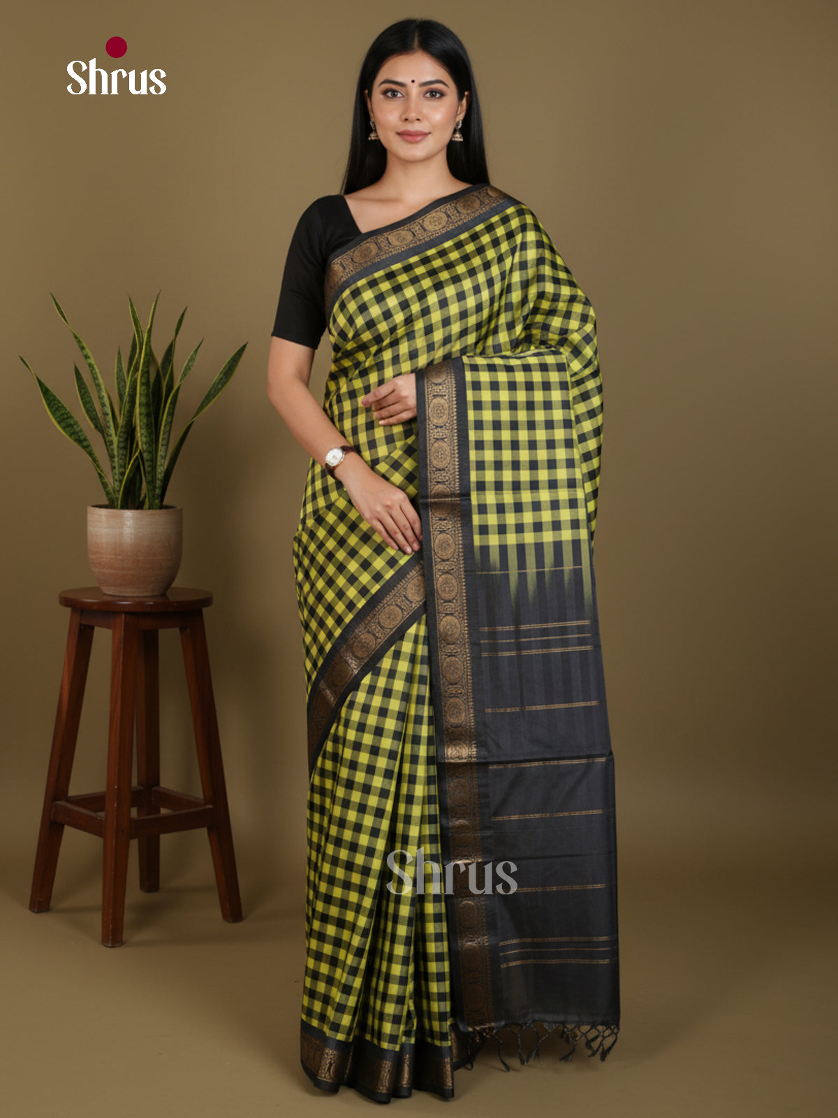 DKS27110 - Banana Pith Saree