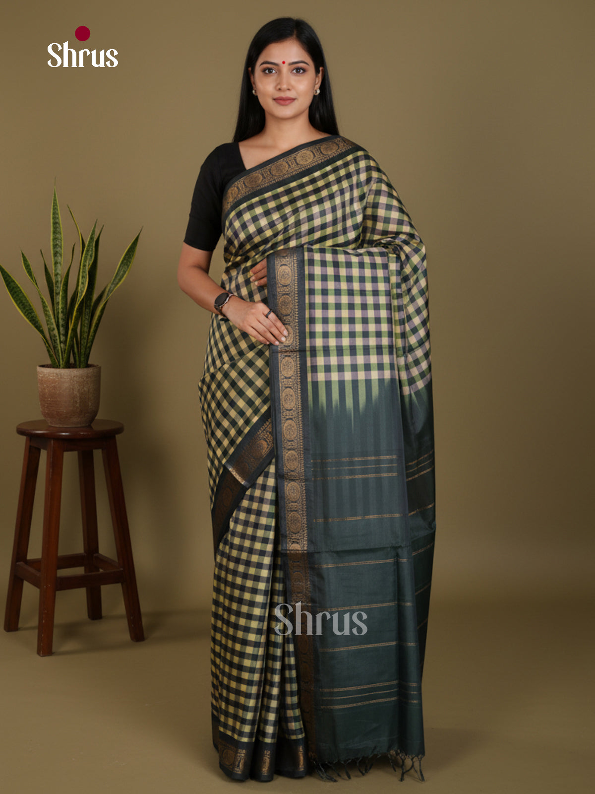 DKS27111 - Banana Pith Saree