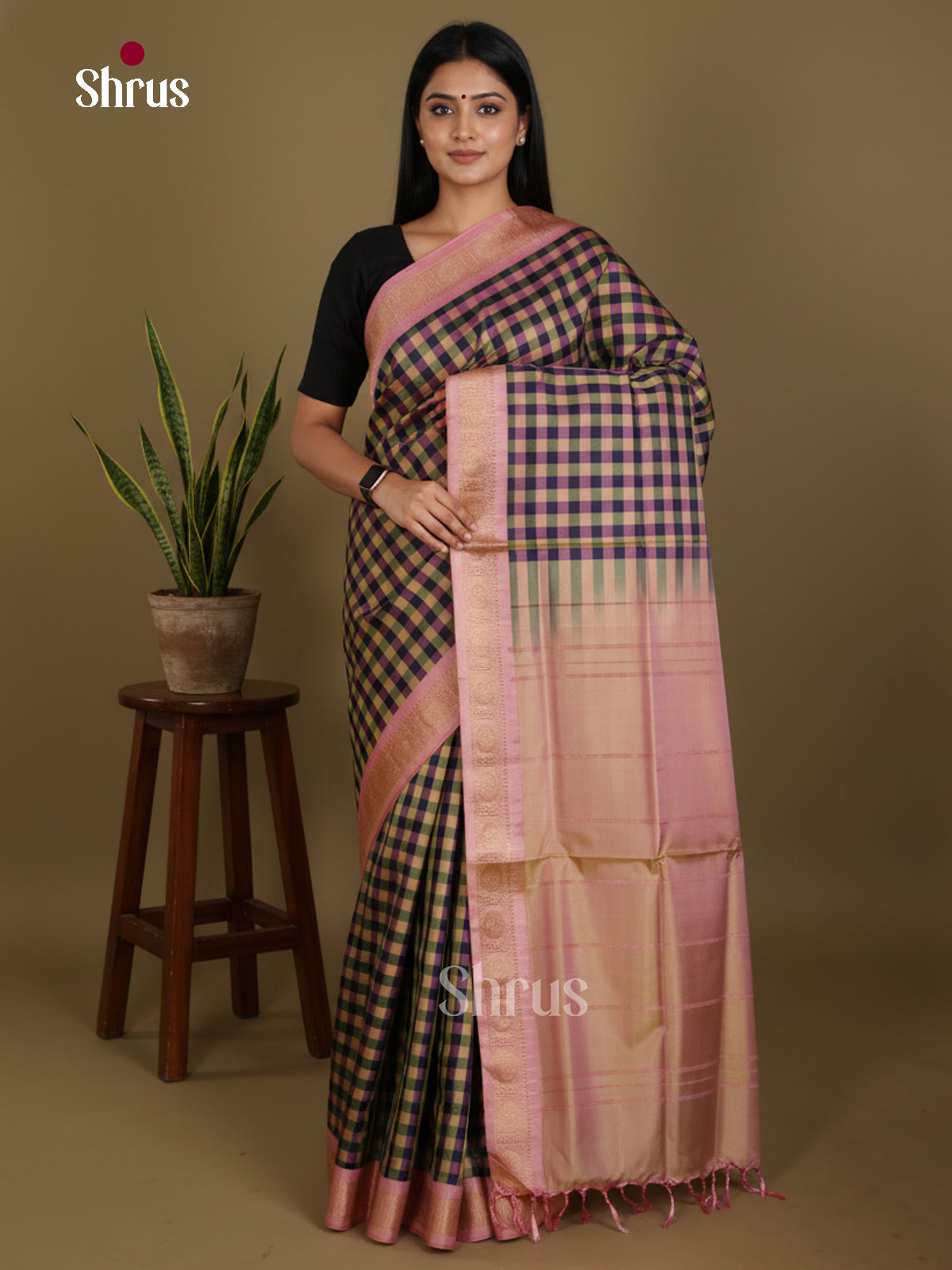 DKS27113 - Banana Pith Saree