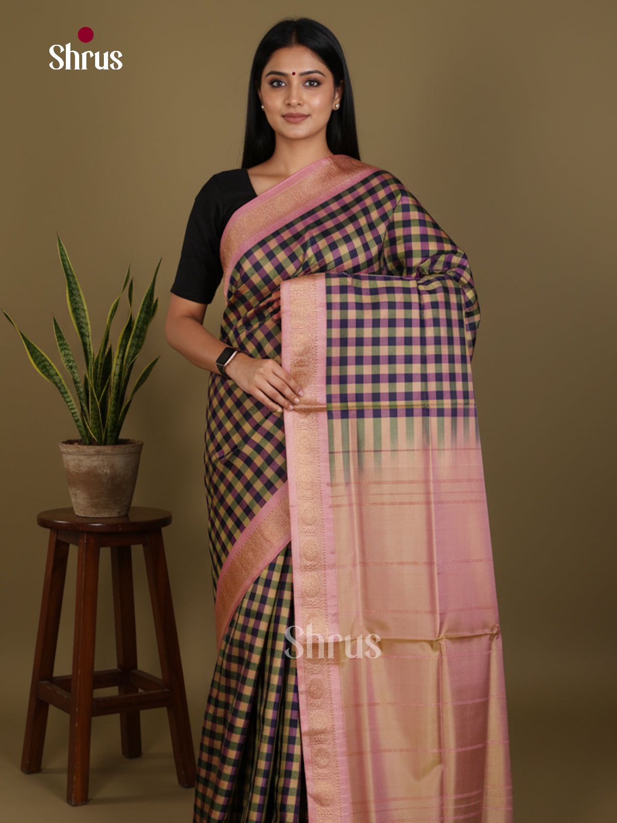 DKS27113 - Banana Pith Saree