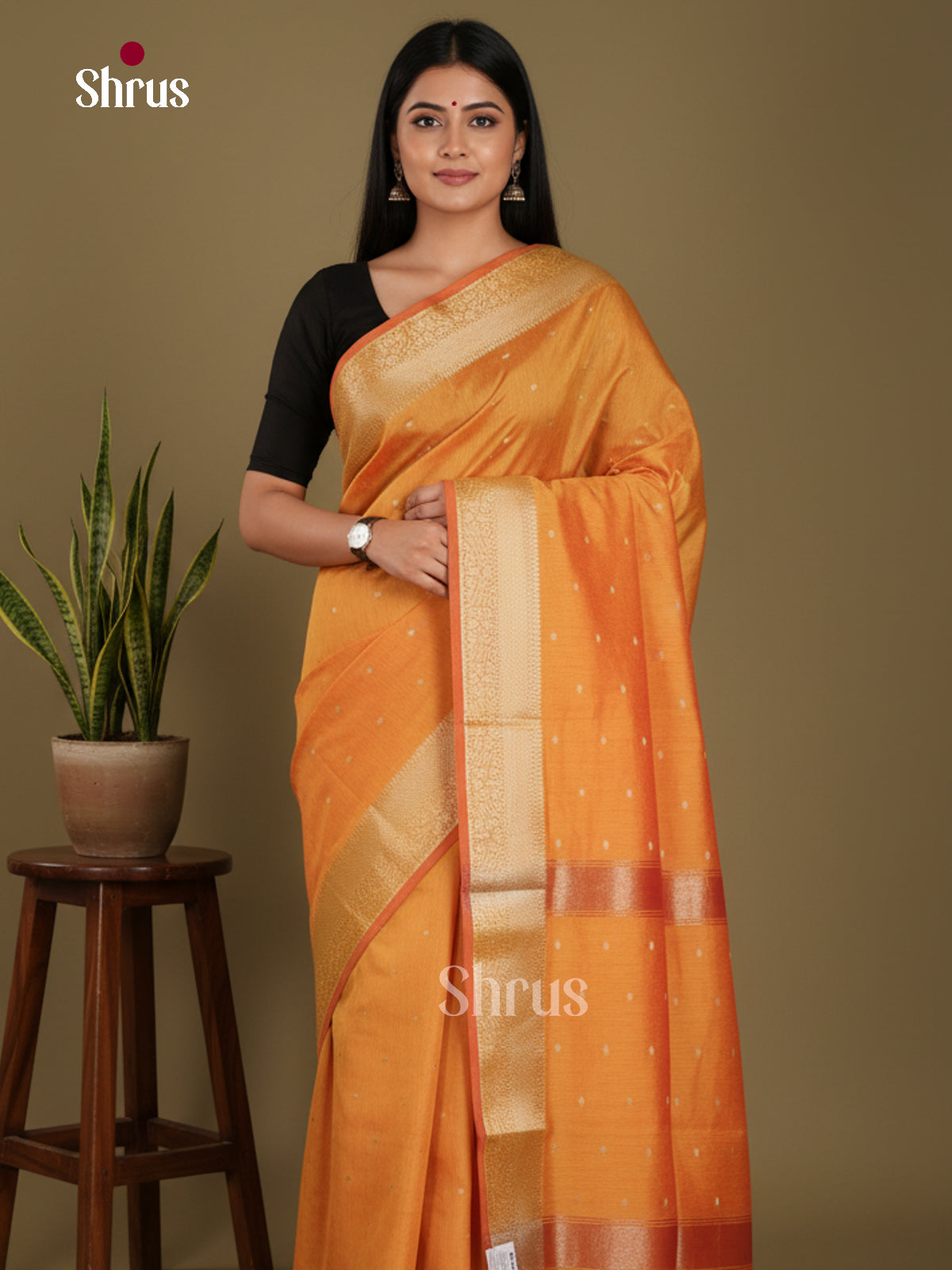 Light Orange - Art Maheshwari  Saree