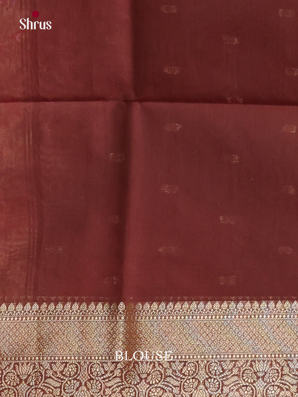 Brown- Art Maheshwari  Saree - Shop on Shrus.com