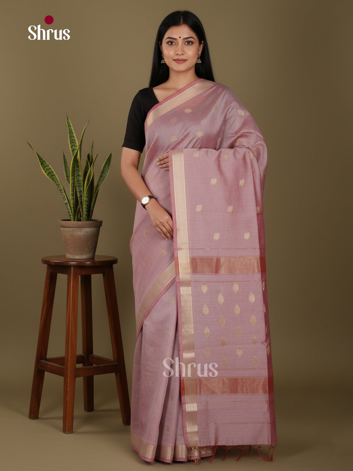 Mild Lavender- Art Maheshwari  Saree