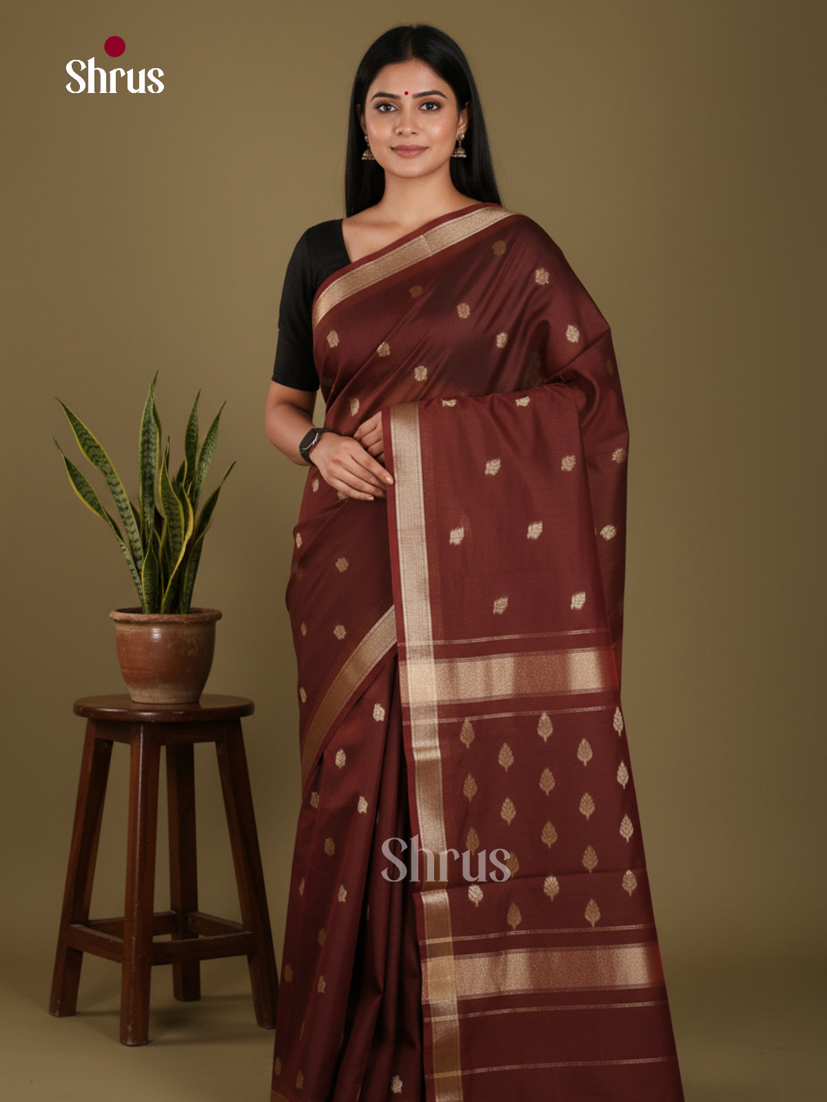 Maroon - Art Maheshwari  Saree