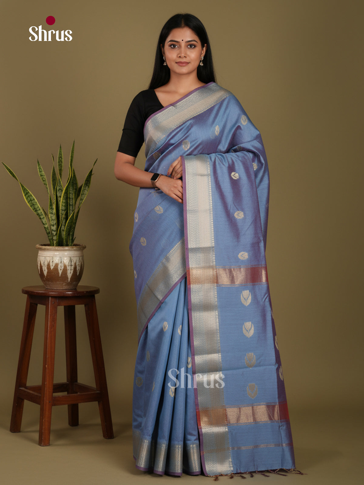 Blue - Art Maheshwari  Saree