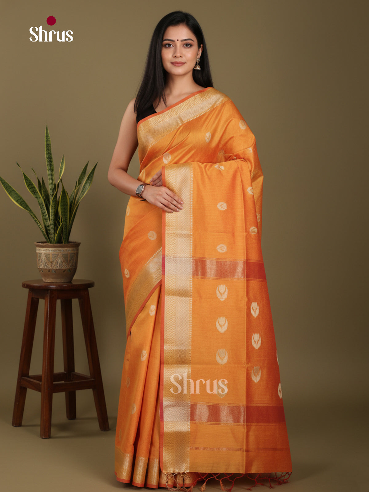 Orange - Art Maheshwari  Saree - Shop on Shrus.com