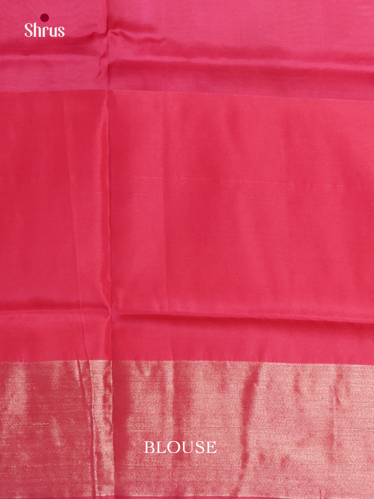Cream & Pink- Semi uppada Saree