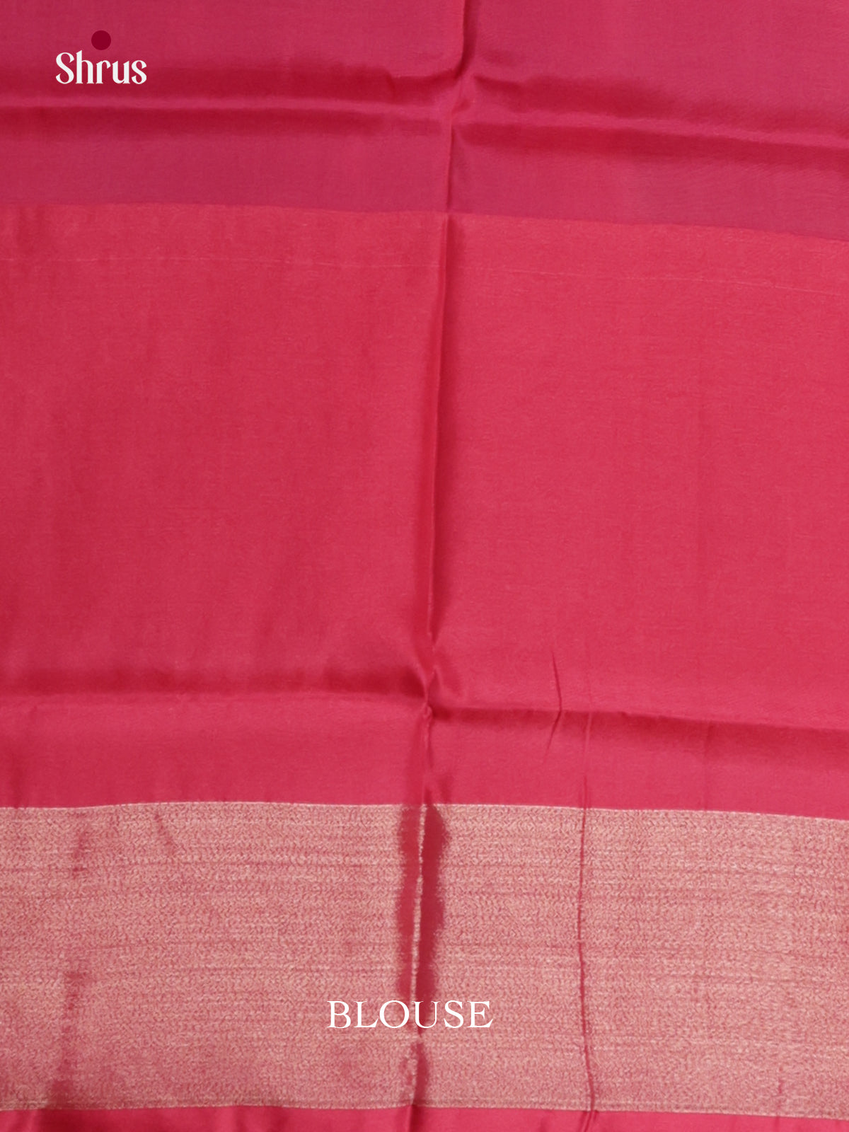 Blue & Pink - Semi uppada Saree