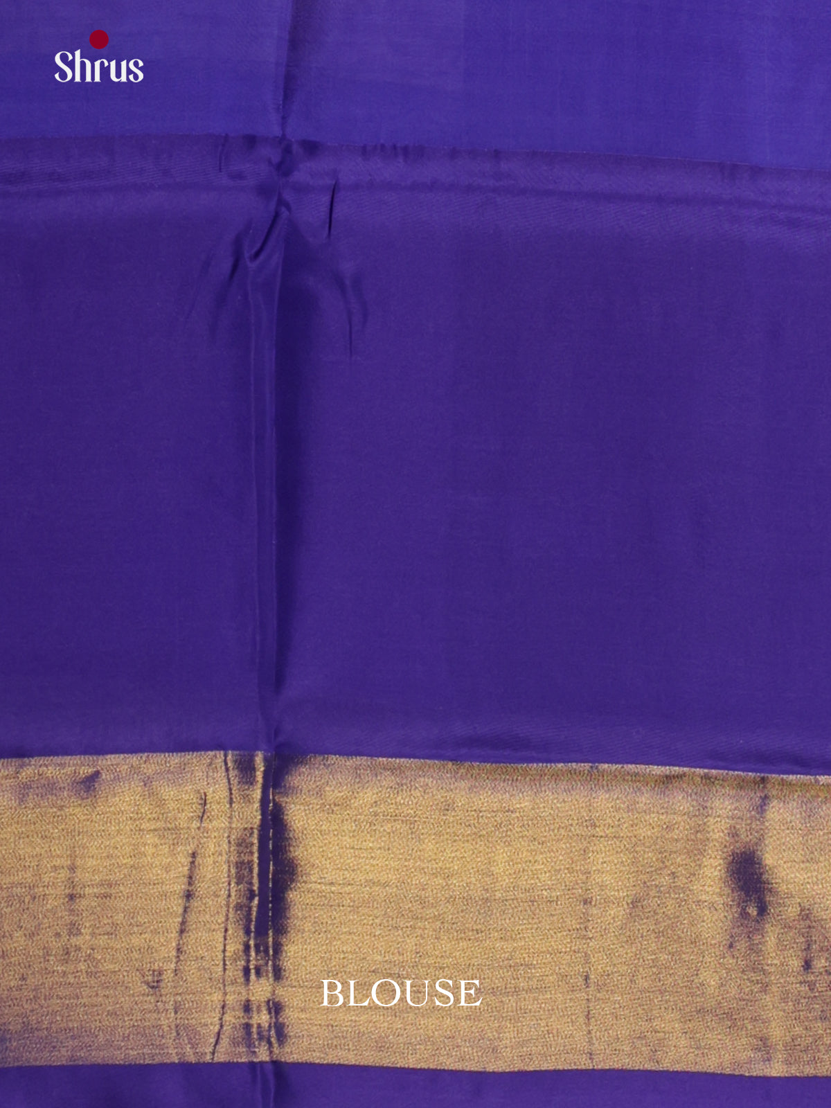 Peach & Blue - Semi uppada Saree