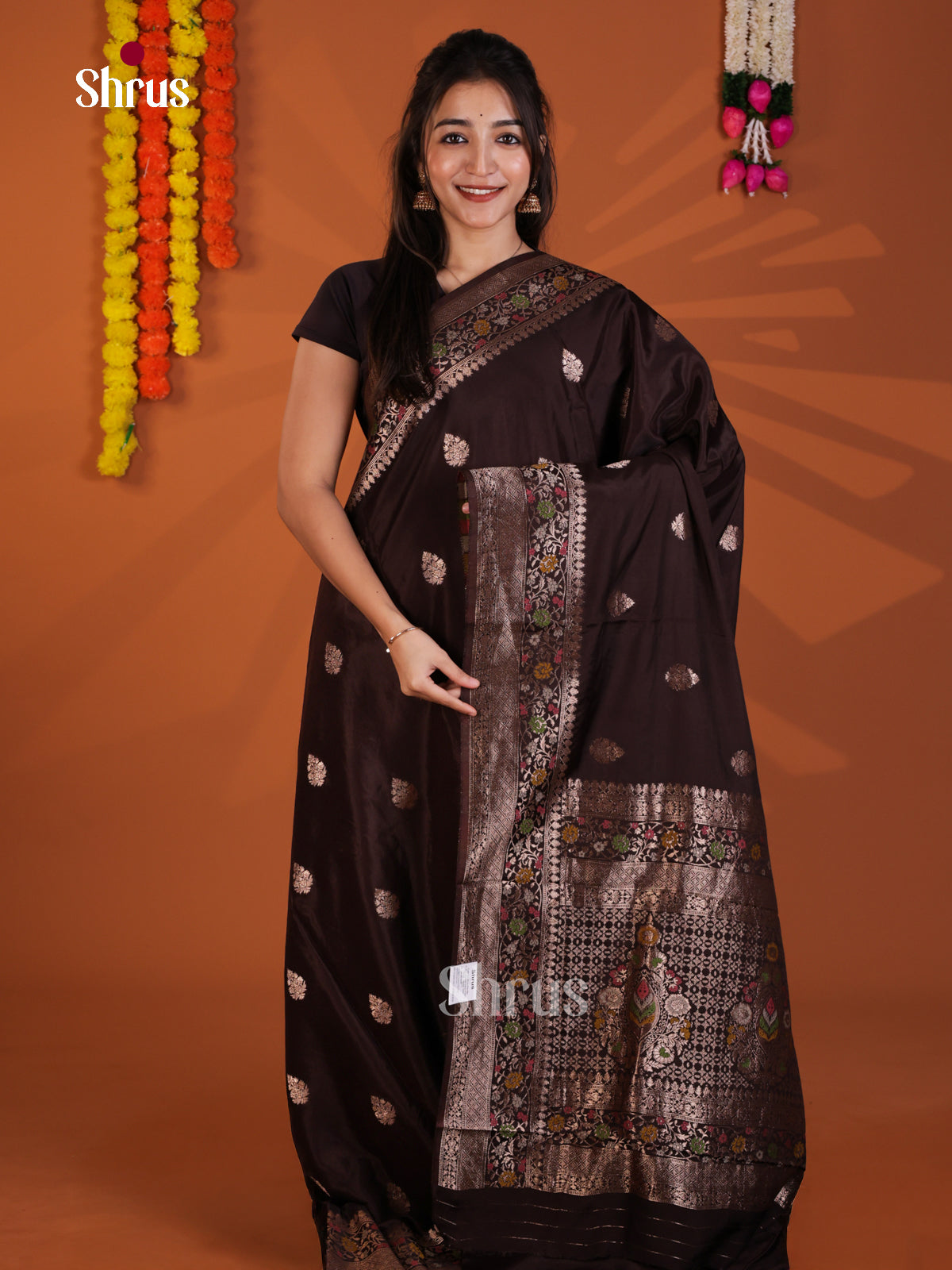 DKS29158 - Semi Chiniya Saree