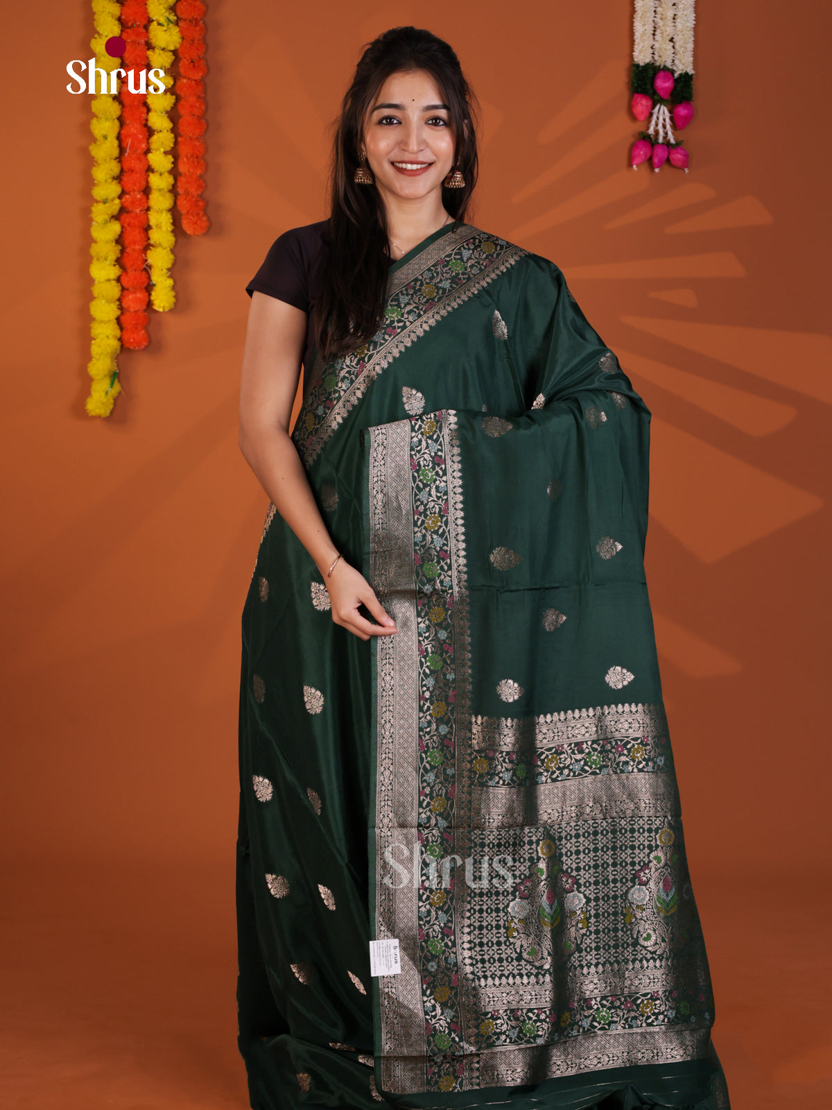 DKS29159 - Semi Chiniya Saree