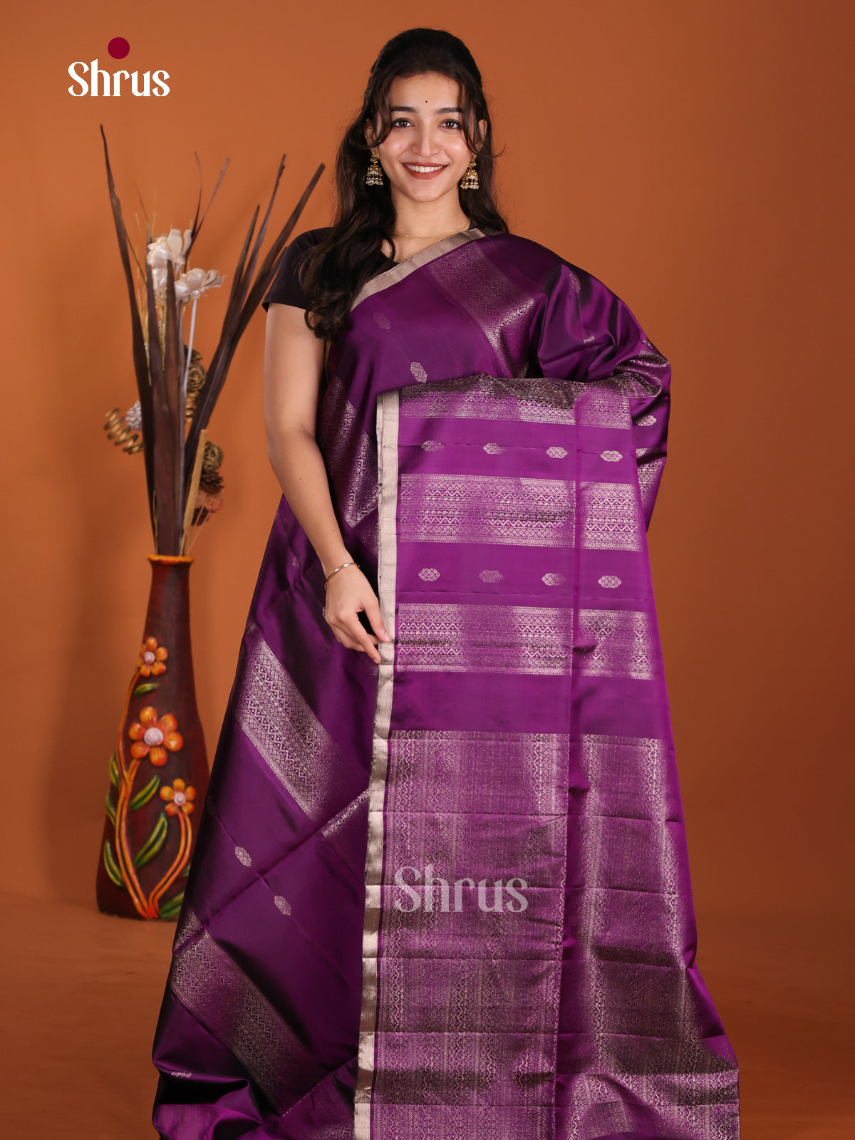 DKS29222 - Soft Silk (HR) Saree - Shop on Shrus.com