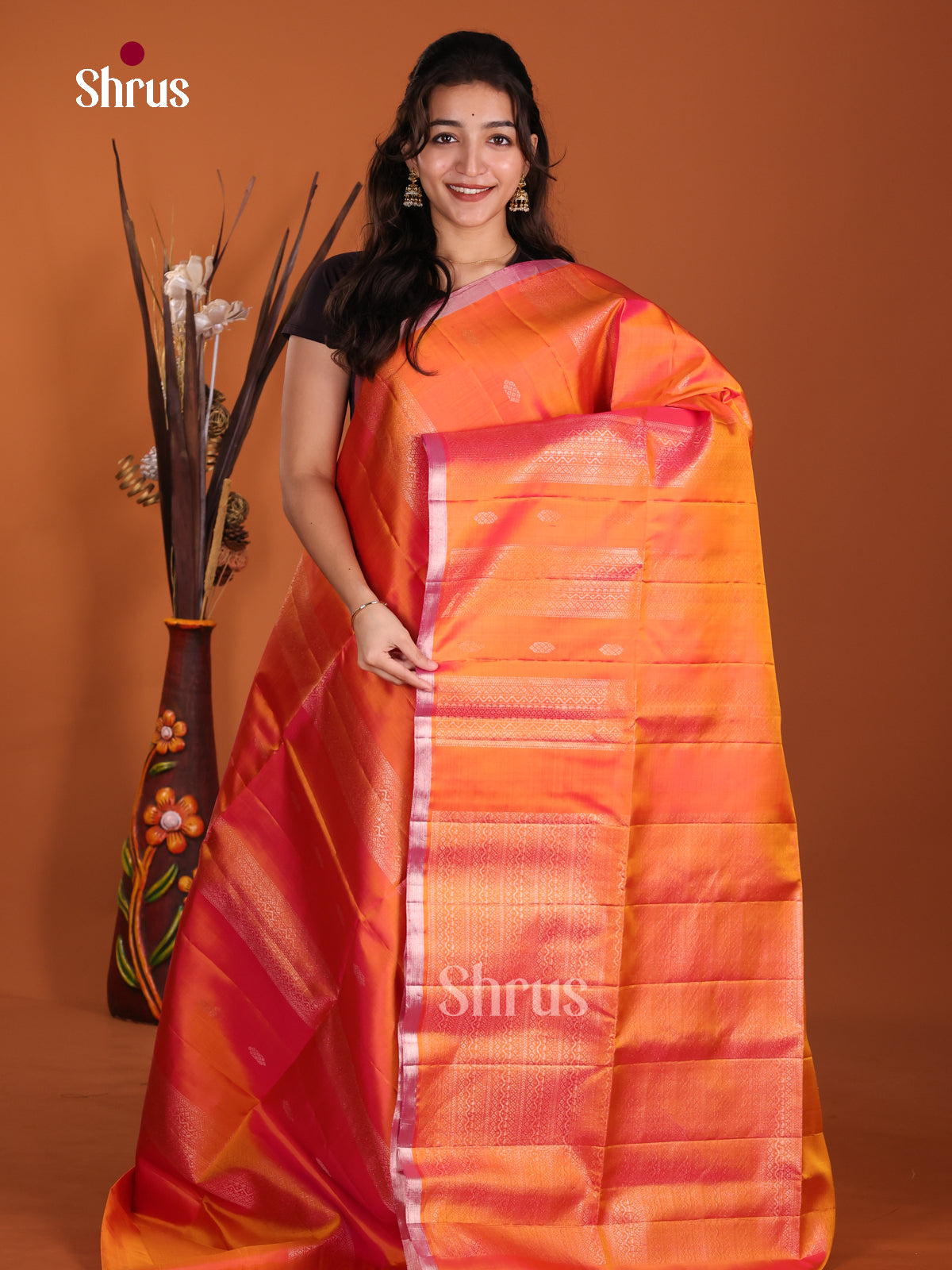 DKS29223 - Soft Silk (HR) Saree - Shop on Shrus.com