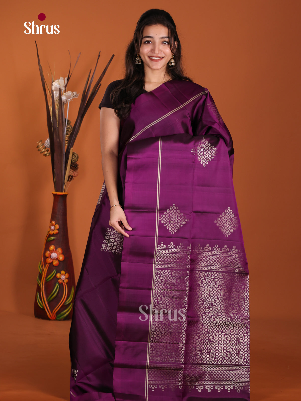DKS29224 - Soft Silk (HR) Saree - Shop on Shrus.com