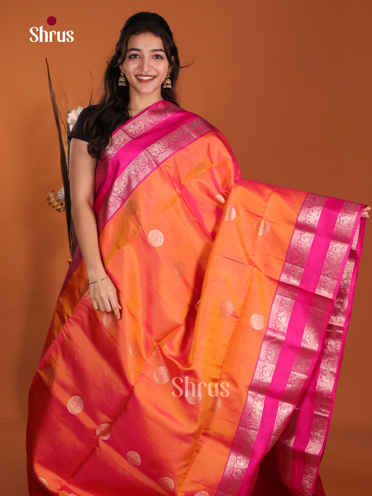 DKS29234 - Soft Silk (HR) Saree - Shop on Shrus.com