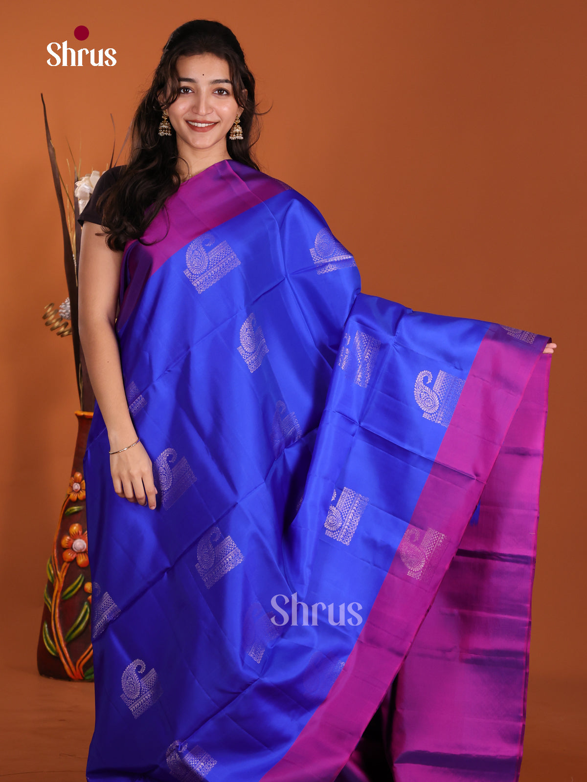 DKS29238 - Softsilk-halfpure Saree - Shop on Shrus.com