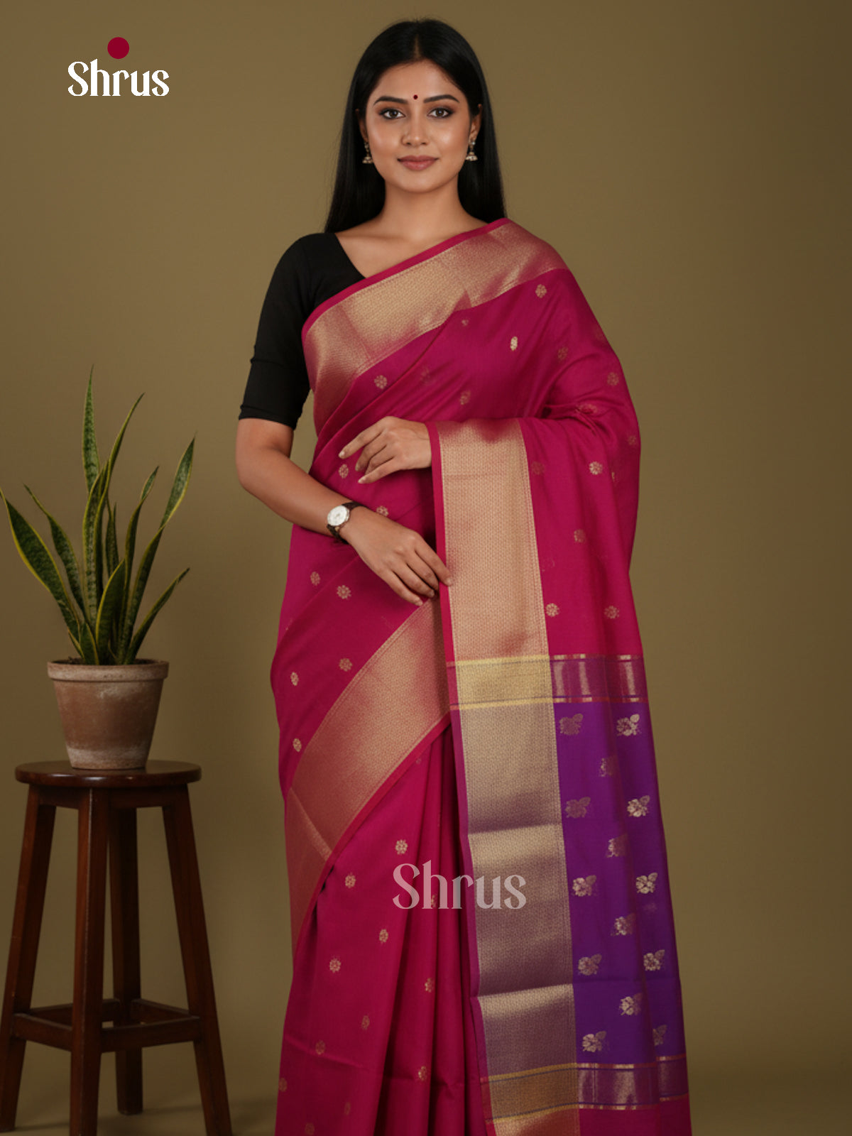 Pink & Violet- Art Maheshwari  Saree