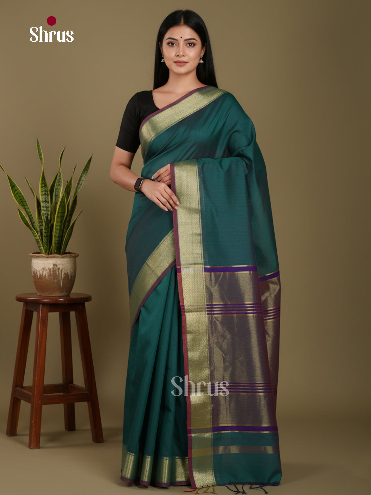 Green & Violet - Art Maheshwari  Saree - Shop on Shrus.com