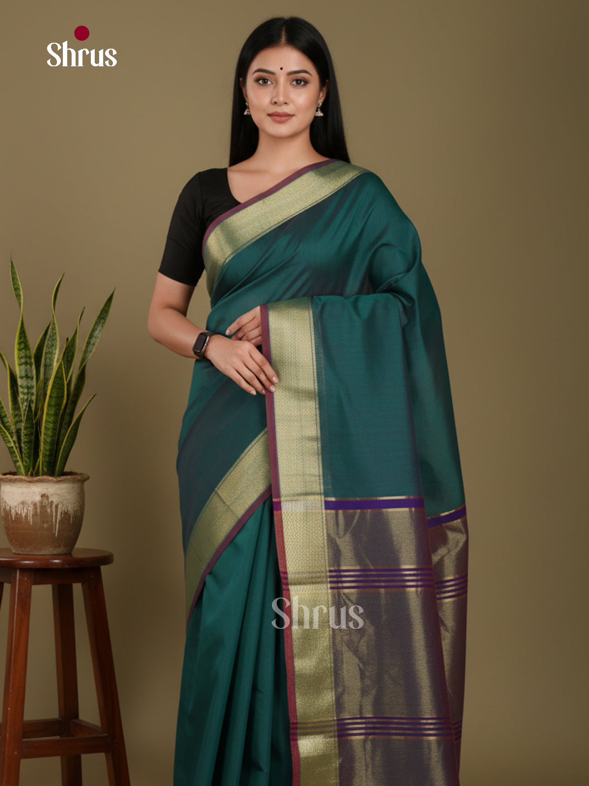 Green & Violet - Art Maheshwari  Saree - Shop on Shrus.com