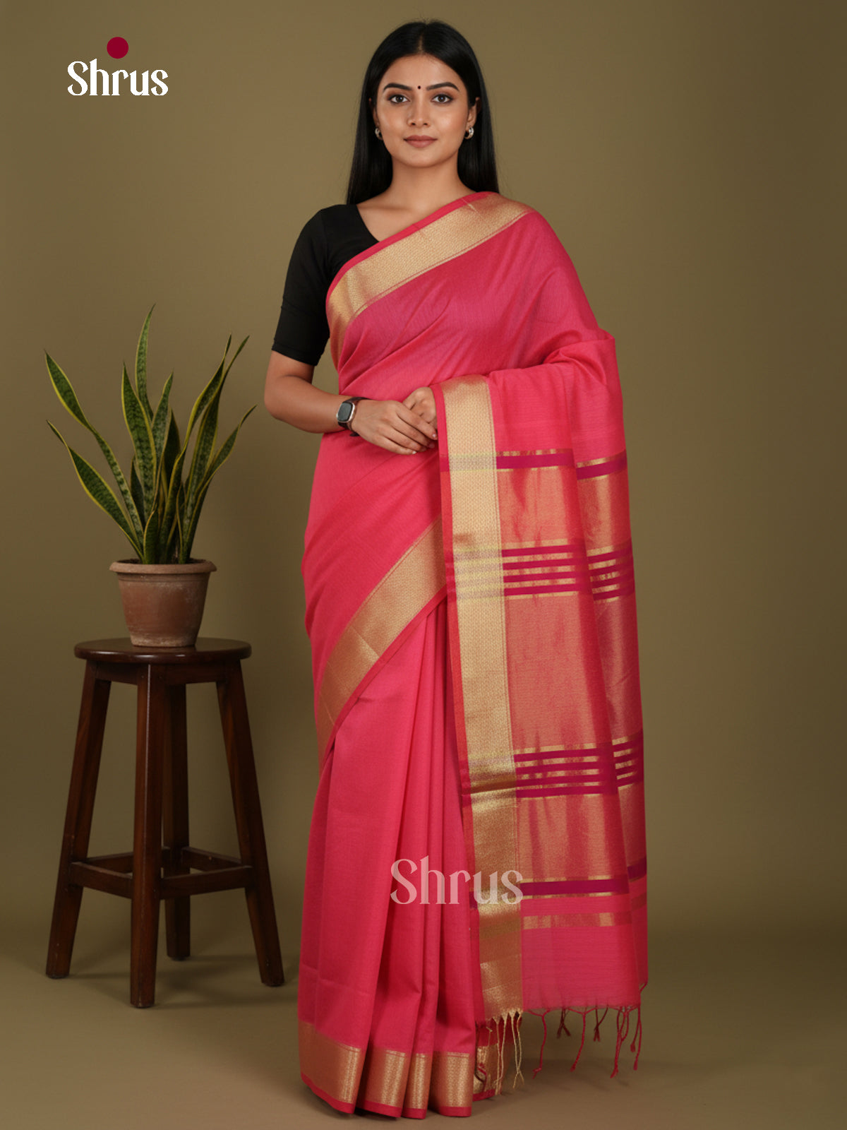 Pink & Purple - Art Maheshwari  Saree - Shop on Shrus.com