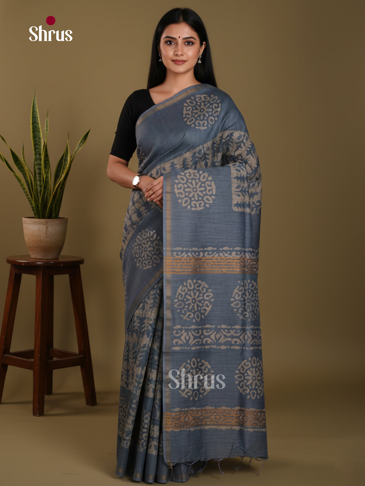 Blue - Bhatik Saree