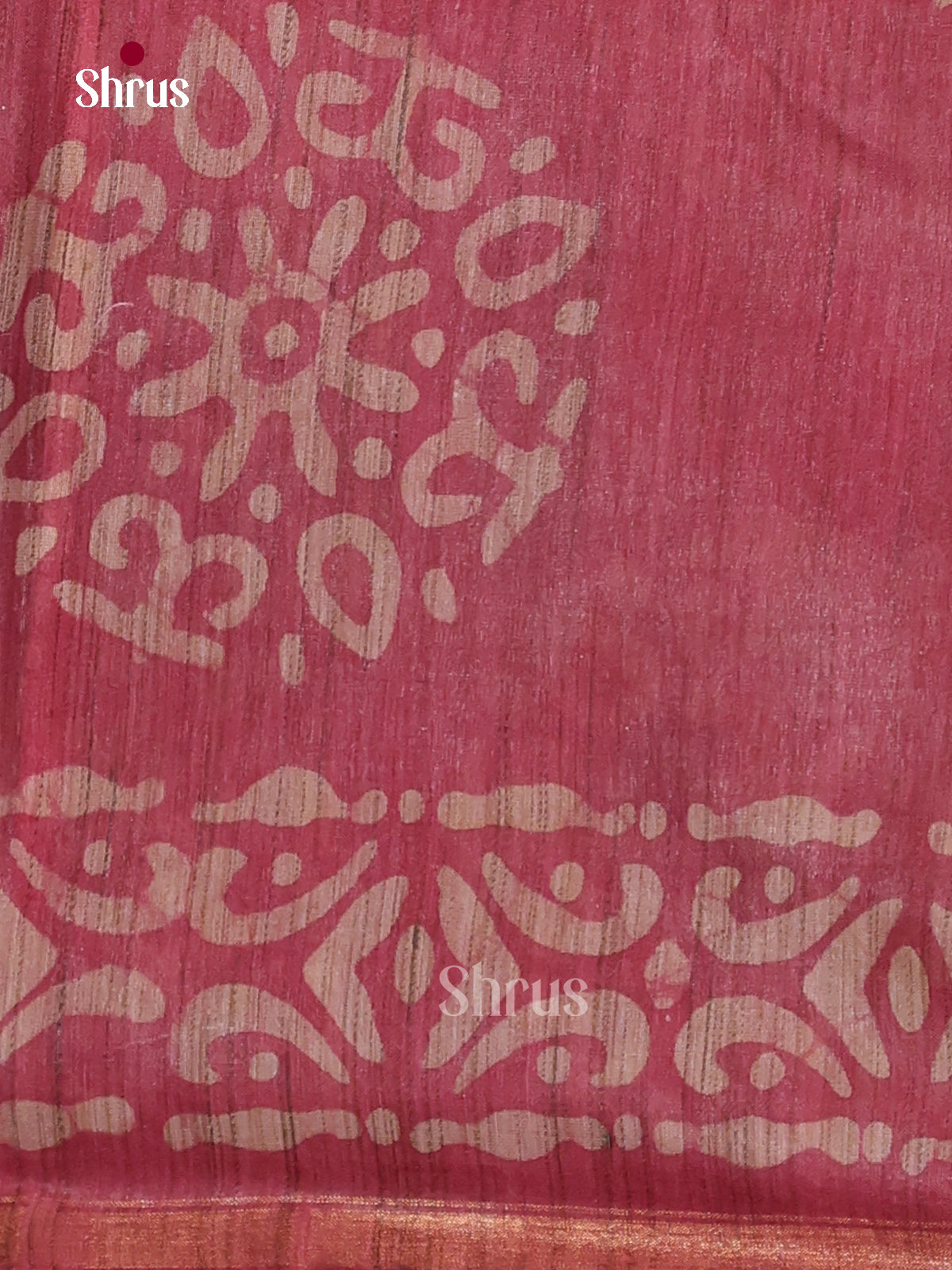 Maroon - Bhatik Saree - Shop on Shrus.com