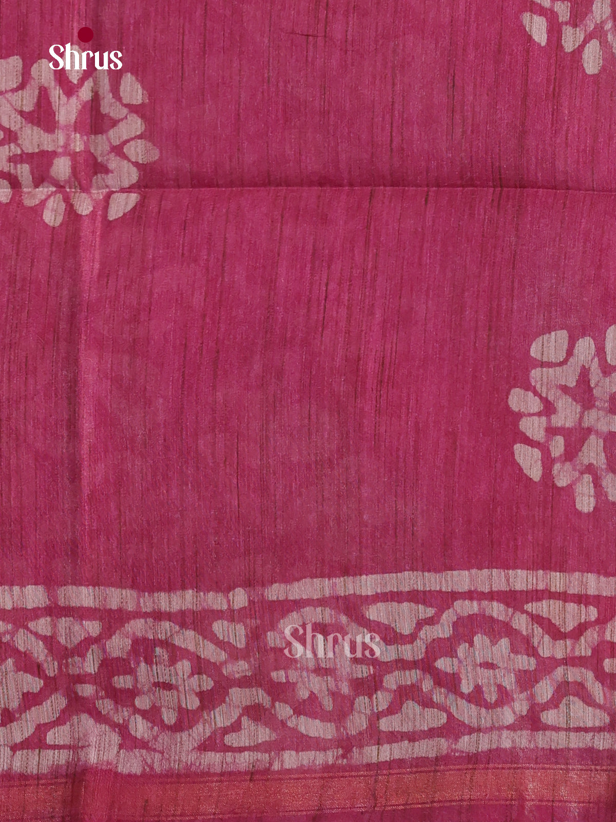 Maroon - Bhatik Saree