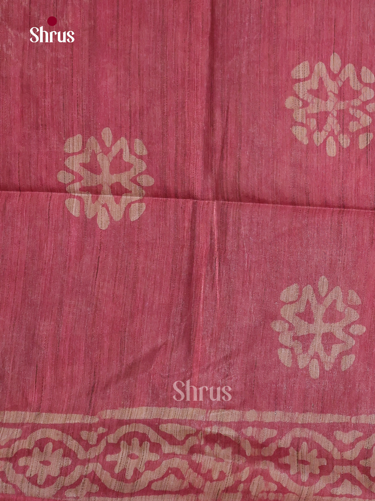 Maroon - Bhatik Saree