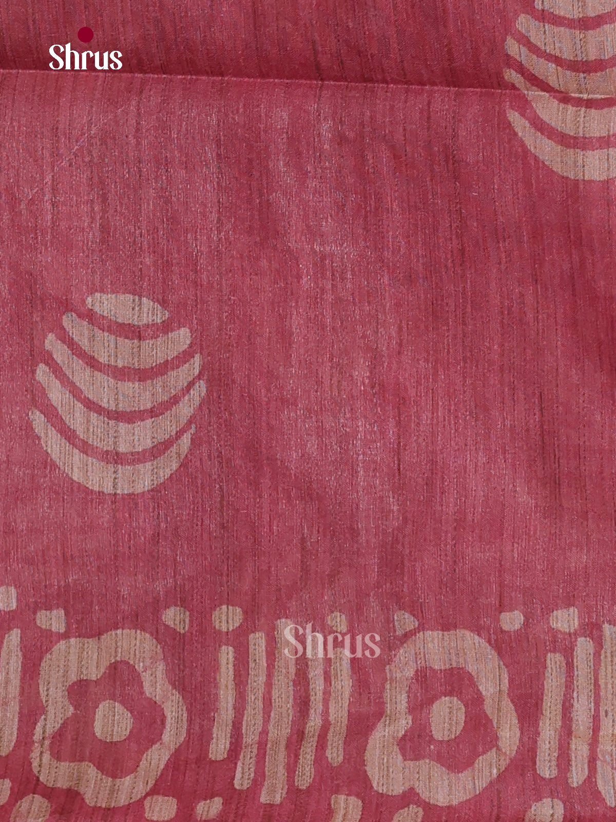 Maroon - Bhatik Saree