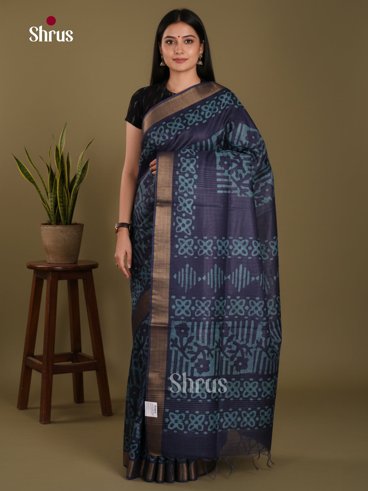 Blue - Bhatik Saree