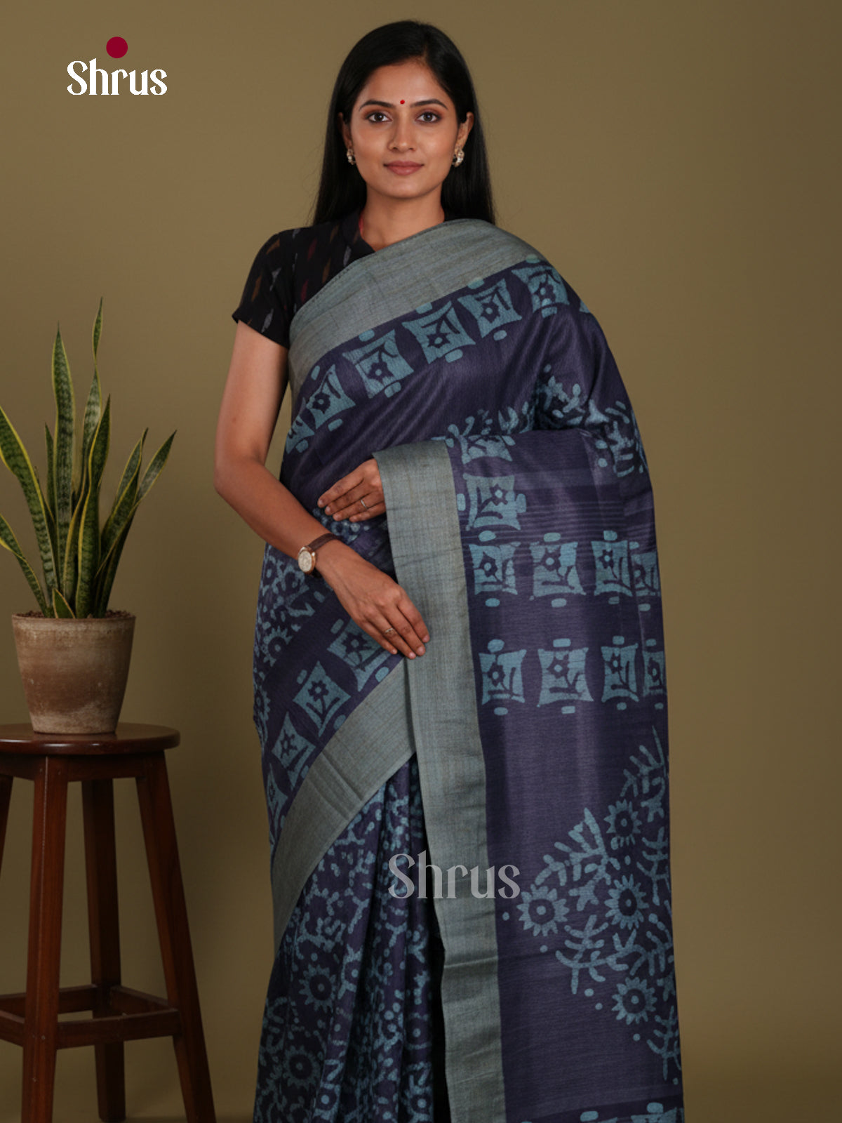 Blue - Bhatik Saree