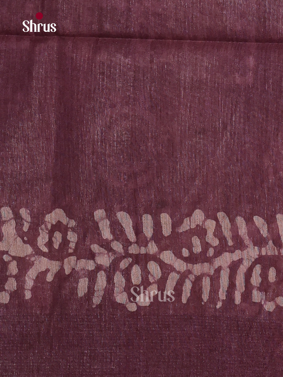 Red & Maroon - Bhatik Saree