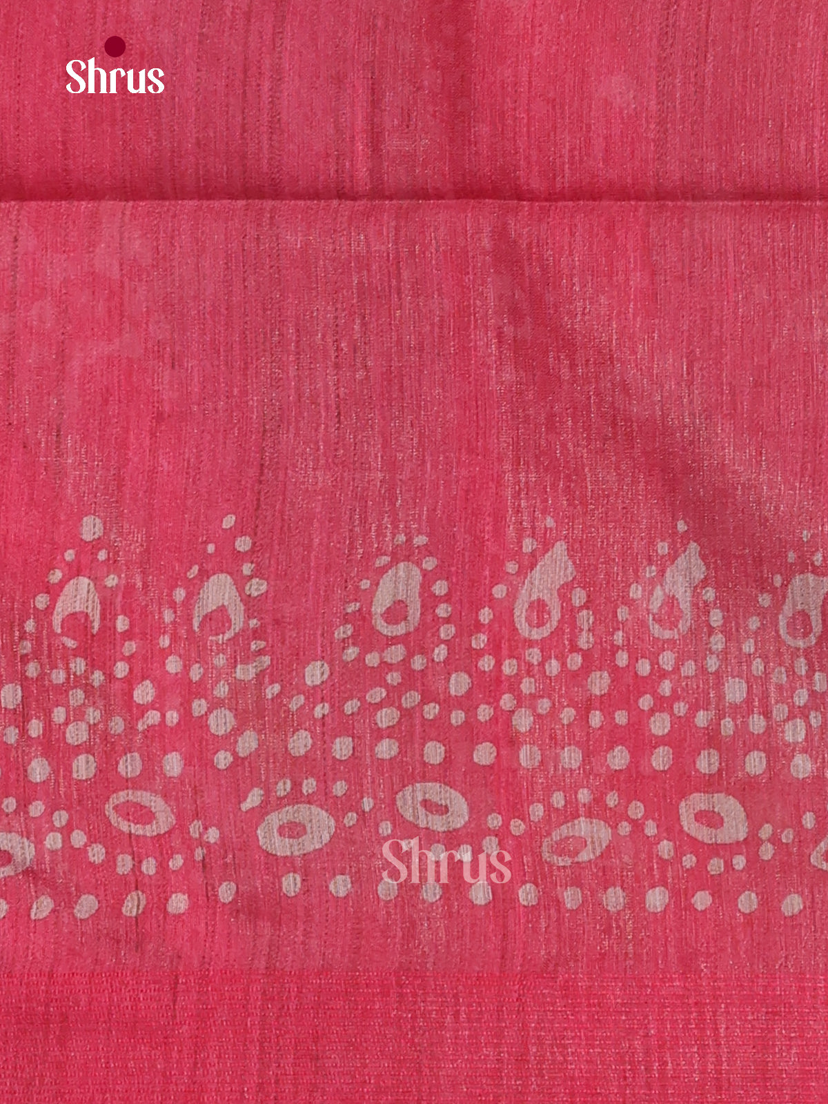 Blue & Red- Bhatik Saree