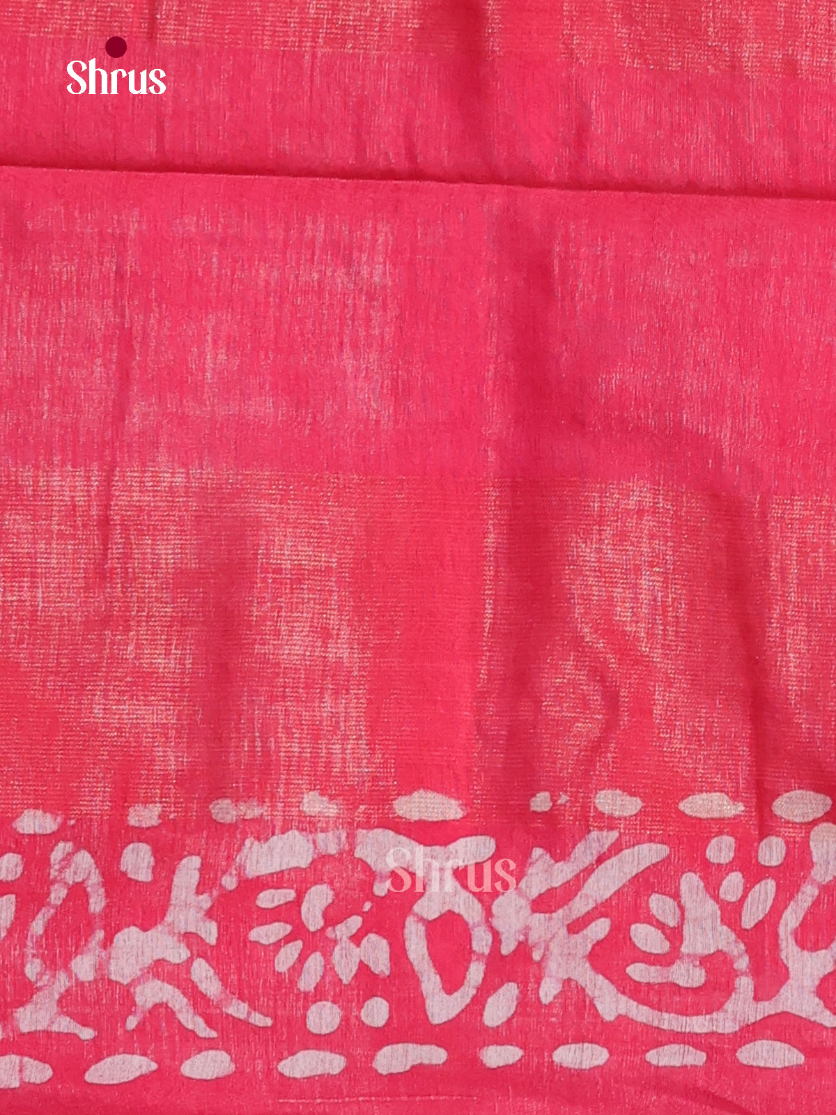 Blue & Pink- Bhatik Saree