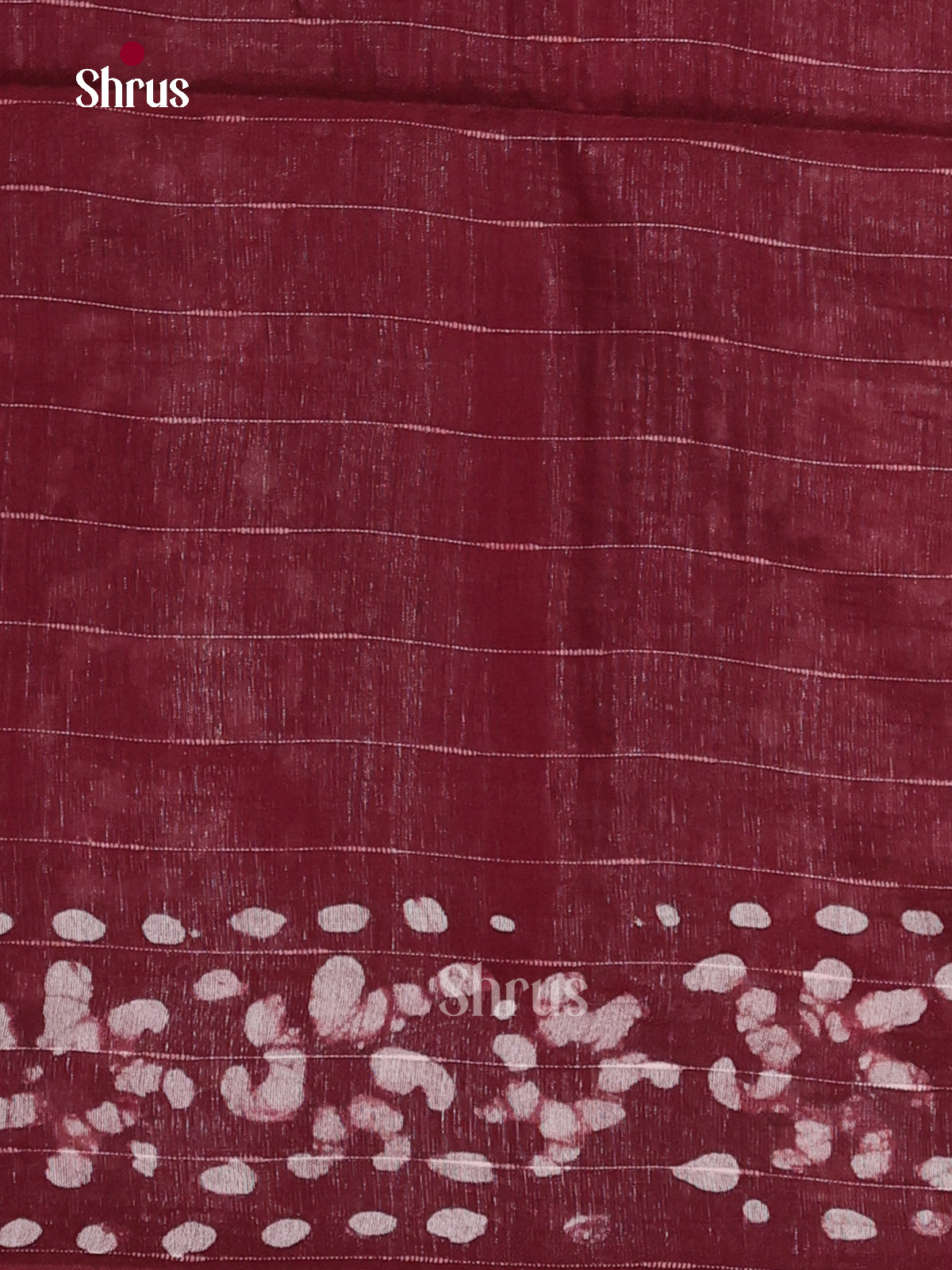 Pink  & Maroon - Bhatik Saree