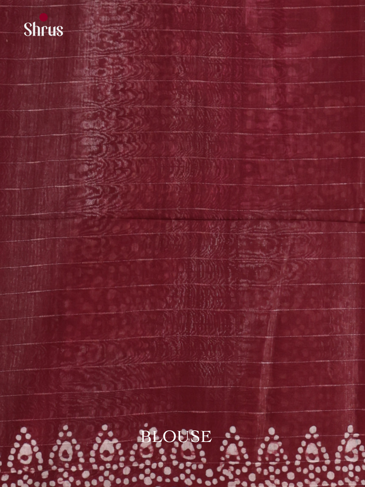 Pink & Maroon - Bhatik Saree