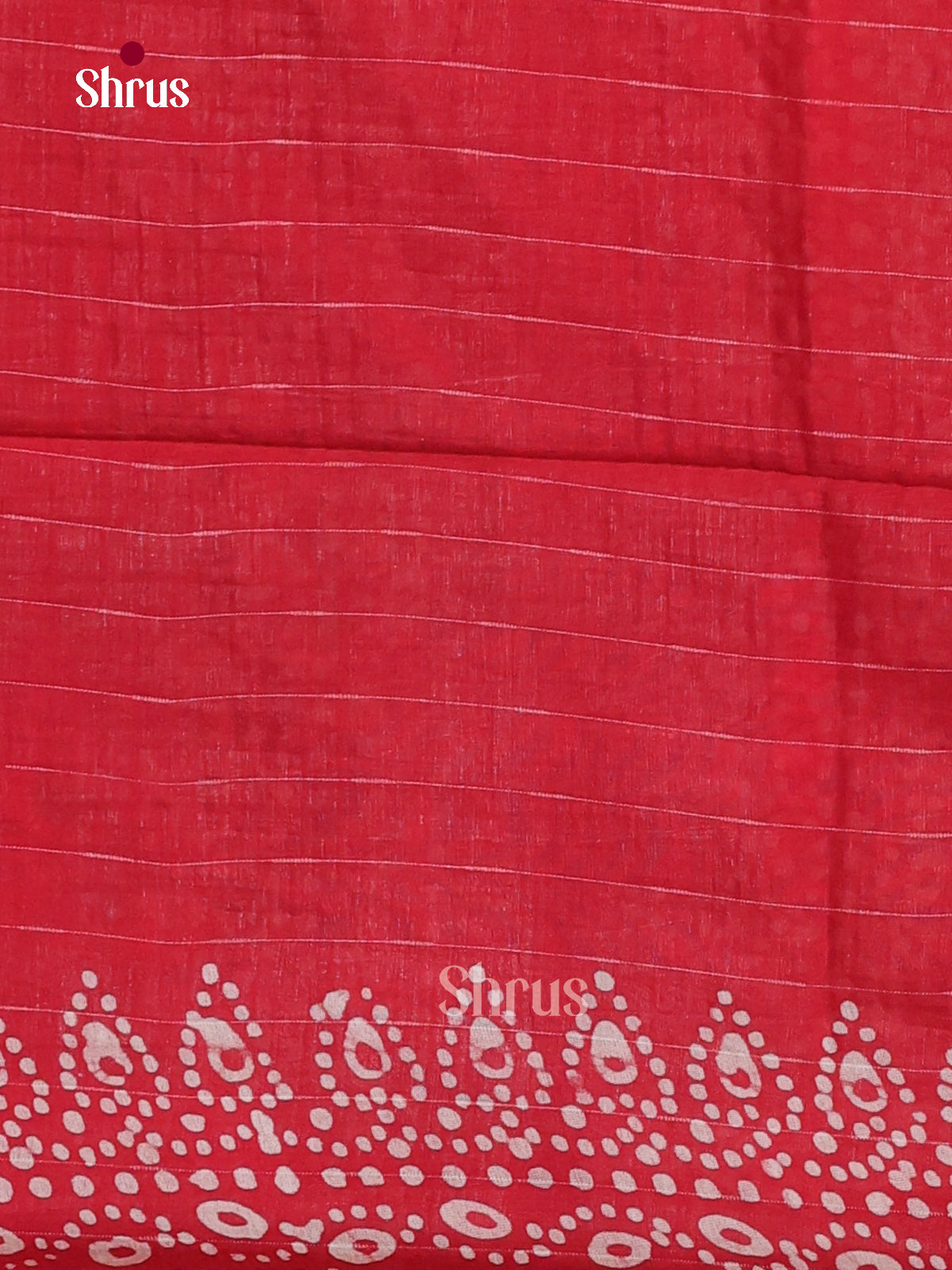 Black & Red - Bhatik Saree