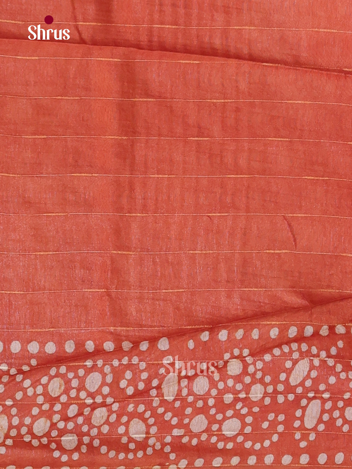 Brown & Brick- Bhatik Saree