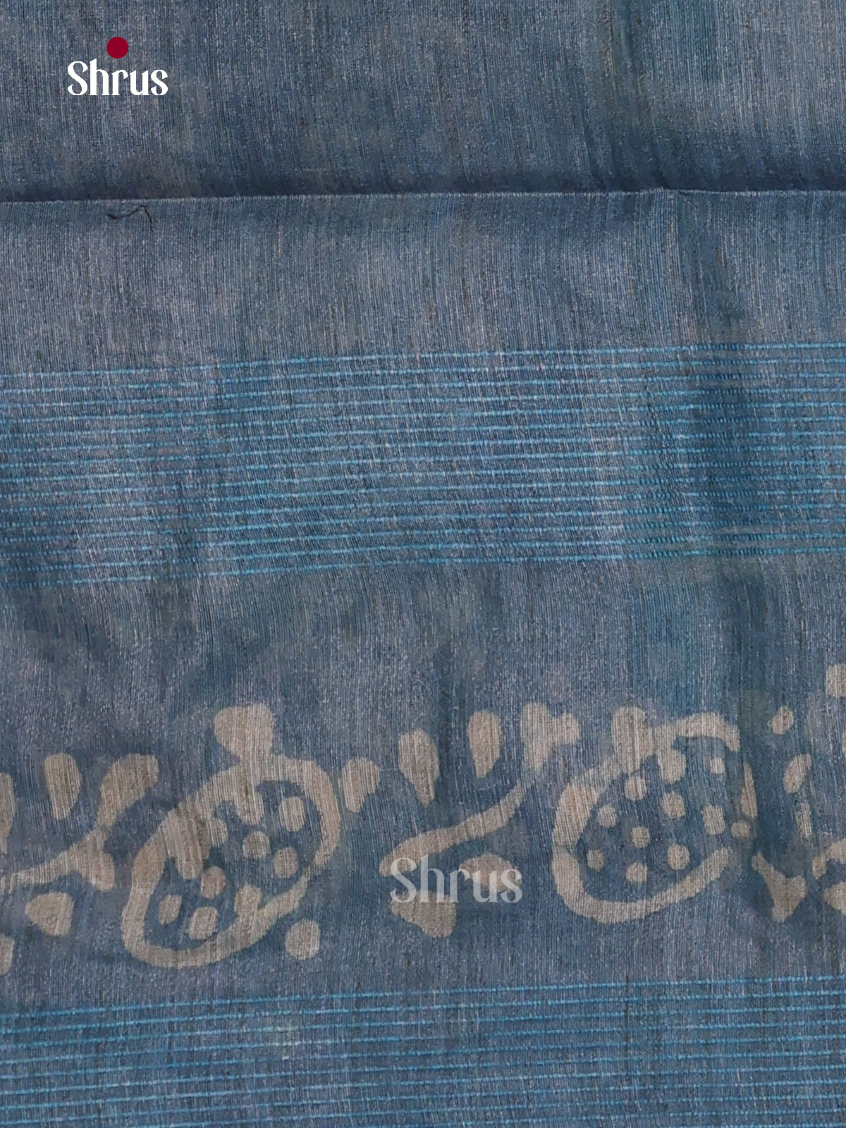 Black & Blue- Bhatik Saree