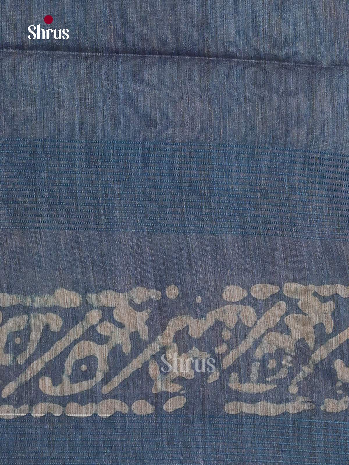 Black & Blue - Bhatik Saree