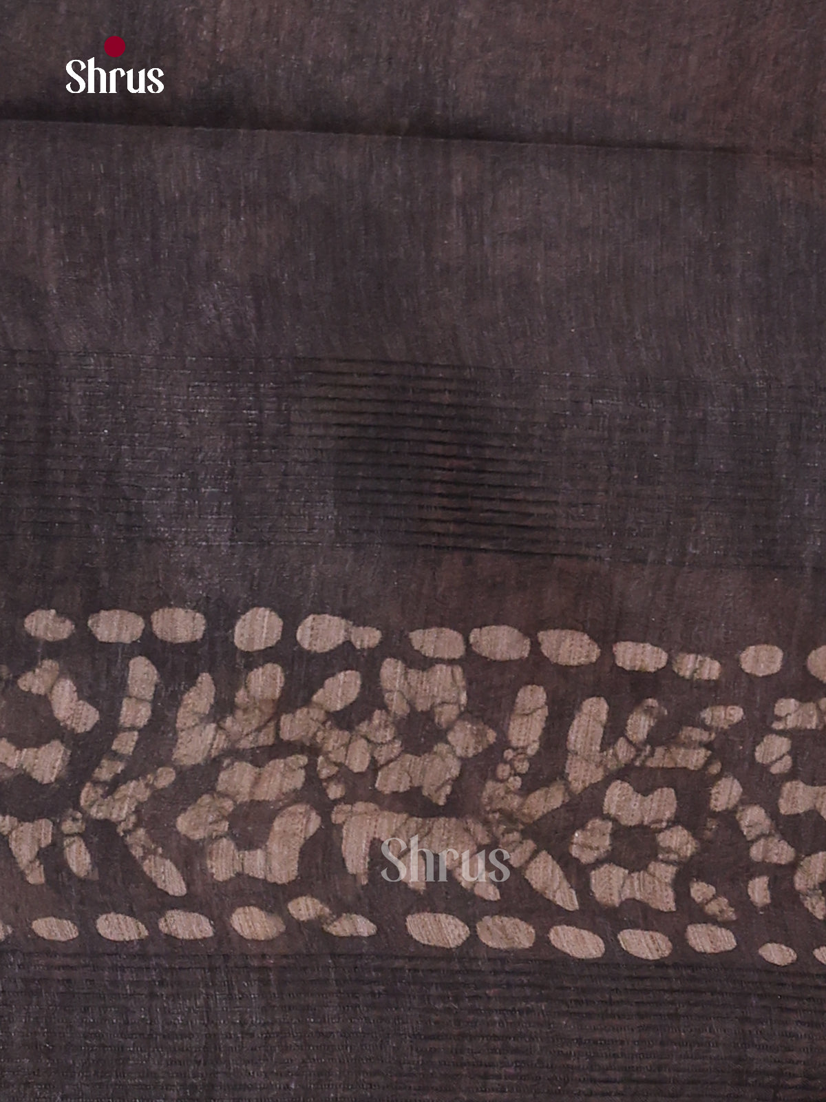 Maroon & Black - Bhatik Saree