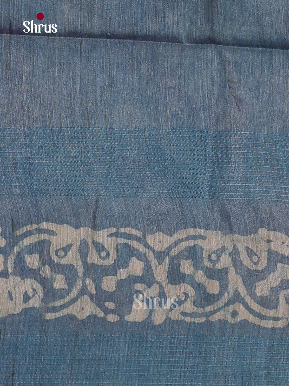 Black & Blue - Bhatik Saree