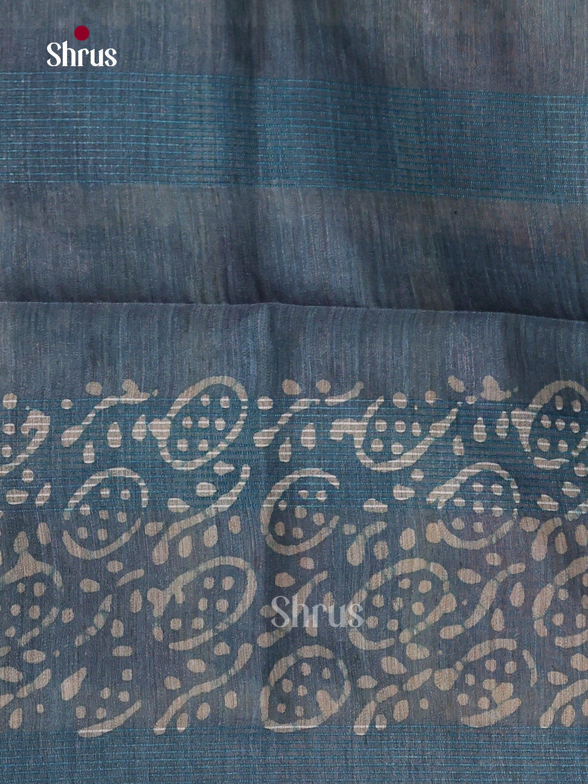 Black & Blue - Bhatik Saree