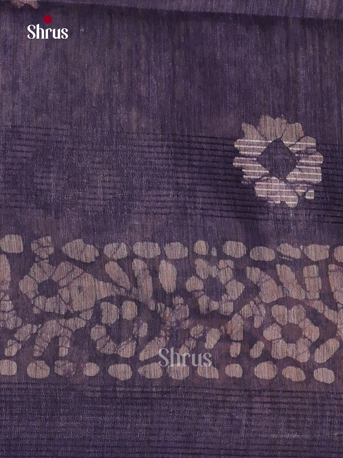 Maroon & Blue - Bhatik Saree