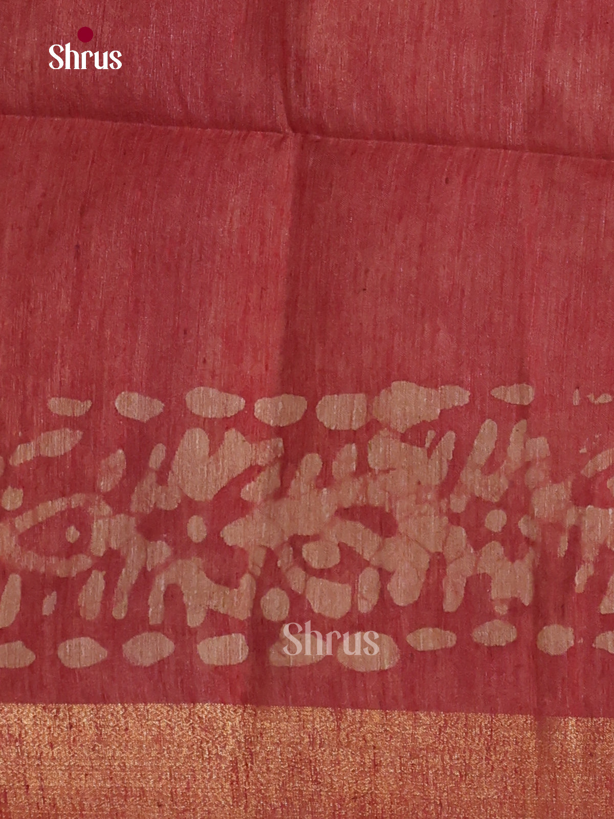 Black & Red - Bhatik Saree